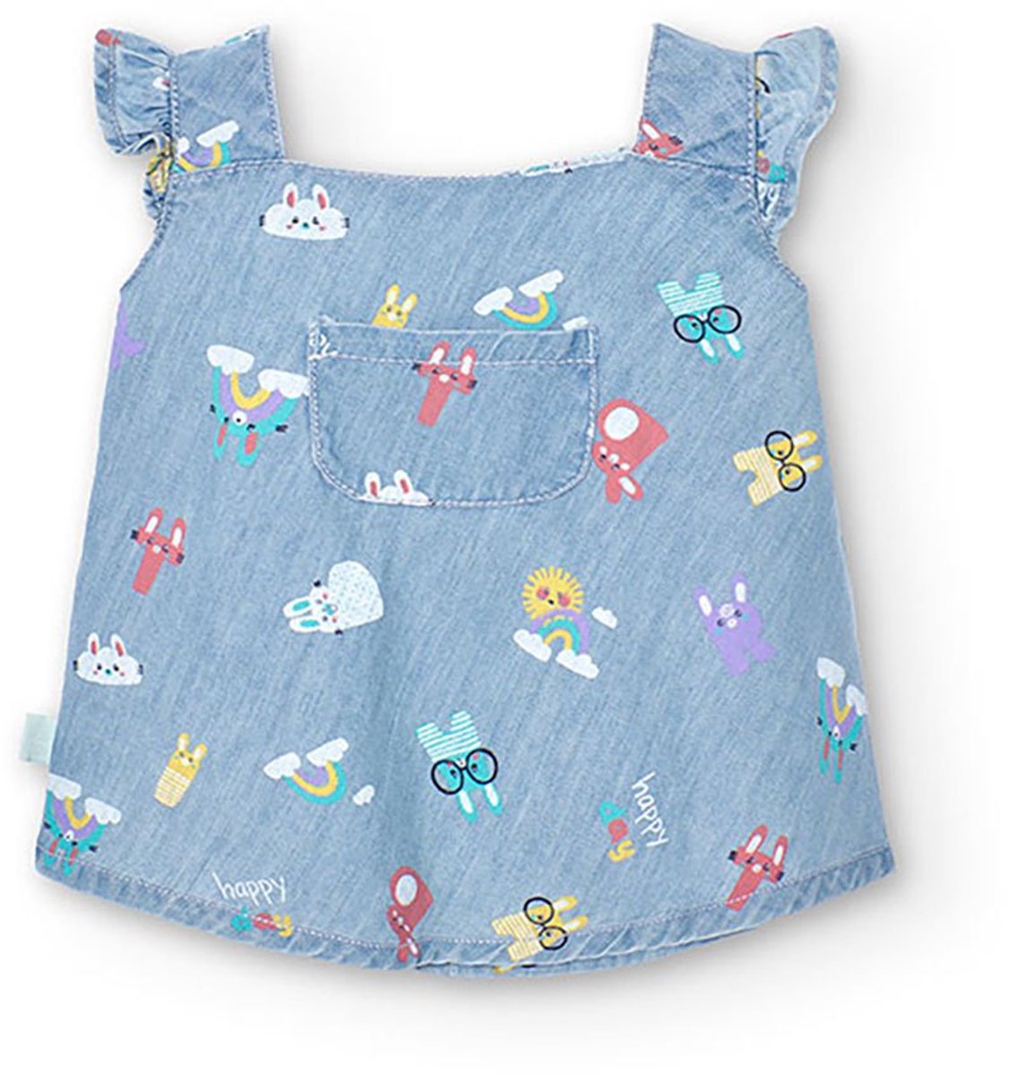Boboli 118033 Jurk Veelkleurig 12 Months Meisjes