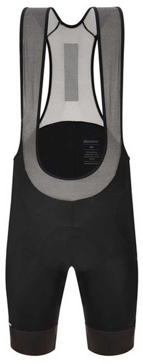 Santini Karma Delta Fietsbroek Zwart XS Man