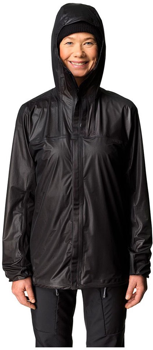 Houdini Sportswear The Jacket Regenjas Dames True Zwart