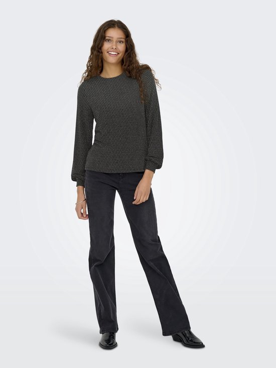 SEULEMENT - ONLCAROL L/ S GLITTER BOW TOP BOX JRS - Filles - Chemisiers