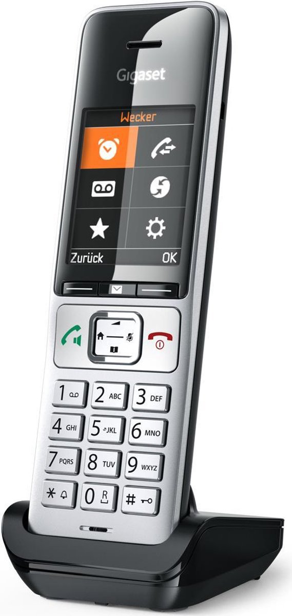 Gigaset COMFORT 500HX Analoge-/DECT-telefoon Nummerherkenning Zwart, Zilver foto 6