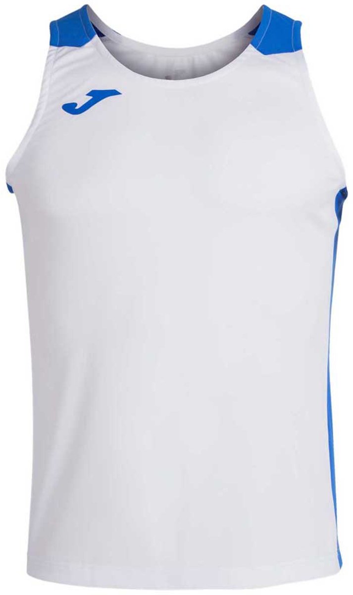 Joma Record Ii Mouwloos T-shirt Wit S Man