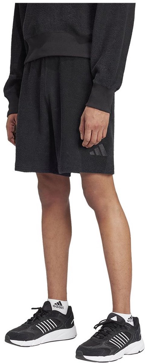 Adidas Elevated All Szn Terry Loop Korte Broek M Regular Man Zwart