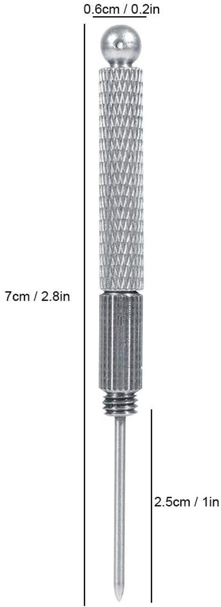 Gereedschap voor bloemschikken - Tuingereedschap - Harken en stijltangen schoonmaken - 2 pack - Resten en onzuiverheden verwijderen - Tuinonderhoud - Gereedschap voor bloemisten - Geschikt voor beginners en liefhebbers van bloemschikken van Merkloos	 — afbeelding 5