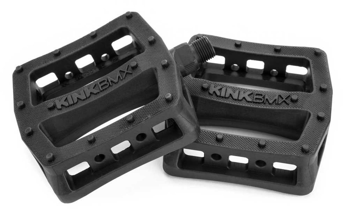 Kink Bmx Hemlock Pedalen Zilver