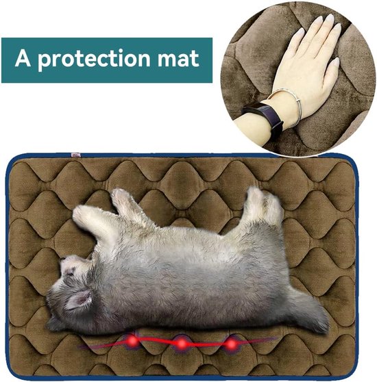 Modrad Zelfverwarmende Deken Voor Honden En Katten – Zonder Stekker, Veilig, Zacht En Wasbaar. Bespaart Energie En Houdt Je Huisdier Lekker Warm In De Winter.