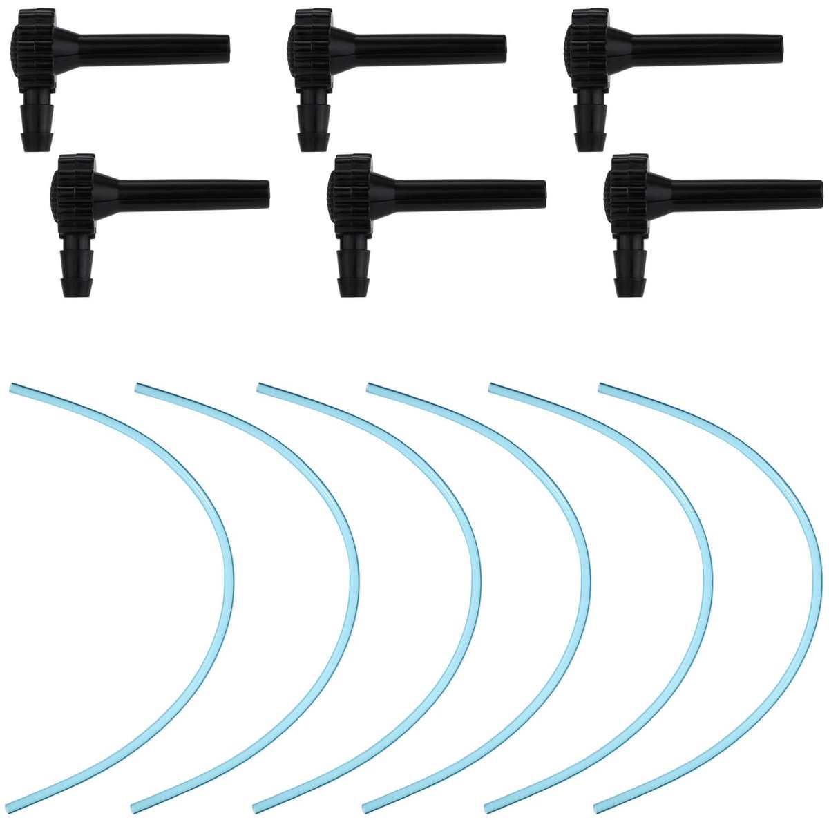 6 Set Maple Syrup Tree Tapset, Maple Sugaring Starter Pack 6 Tree Taps & 6 61cm Maple Syrup Collection Pipes Juice Tap Kit Maple Syrup Juice Collection Supplies