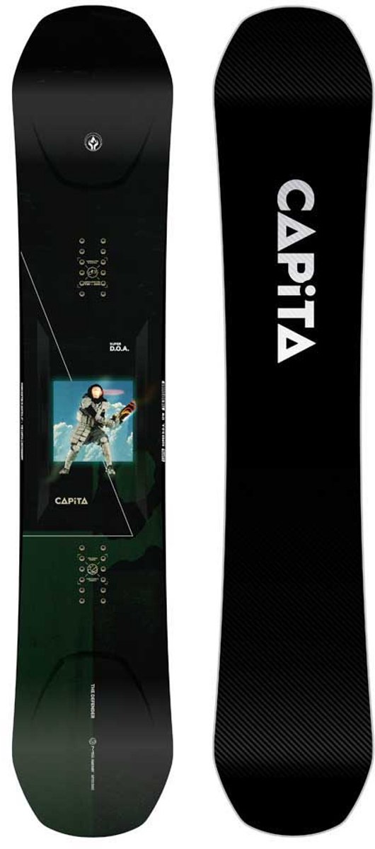 Capita Super D.o.awide 157 Snowboard Zwart 157 Man,Vrouw