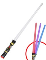 Katana 3D Printed Telescopic Sword Fidget Toy Catanes Katana Toy Funny Retractable Samurai Toy Plastic (Black