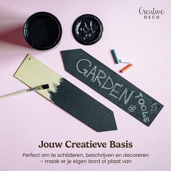 Grote Houten Pijlen Decoratie - 40 x 9 cm - Perfect voor Verf en Geschenken — afbeelding 4