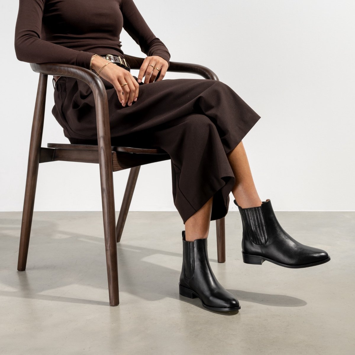 Isabel Bernard Vendôme Dames Schoenen Leer - Zwart -