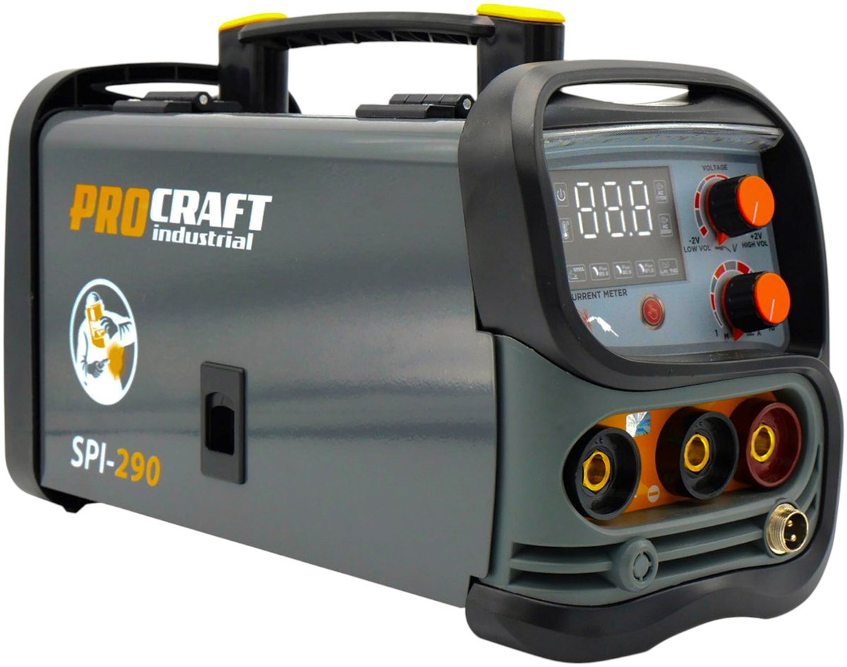 Procraft industrial SPI-290 combi-inverter lasapparaat 3,8 kW gevulde draad Co Flux MMA TIG Lift