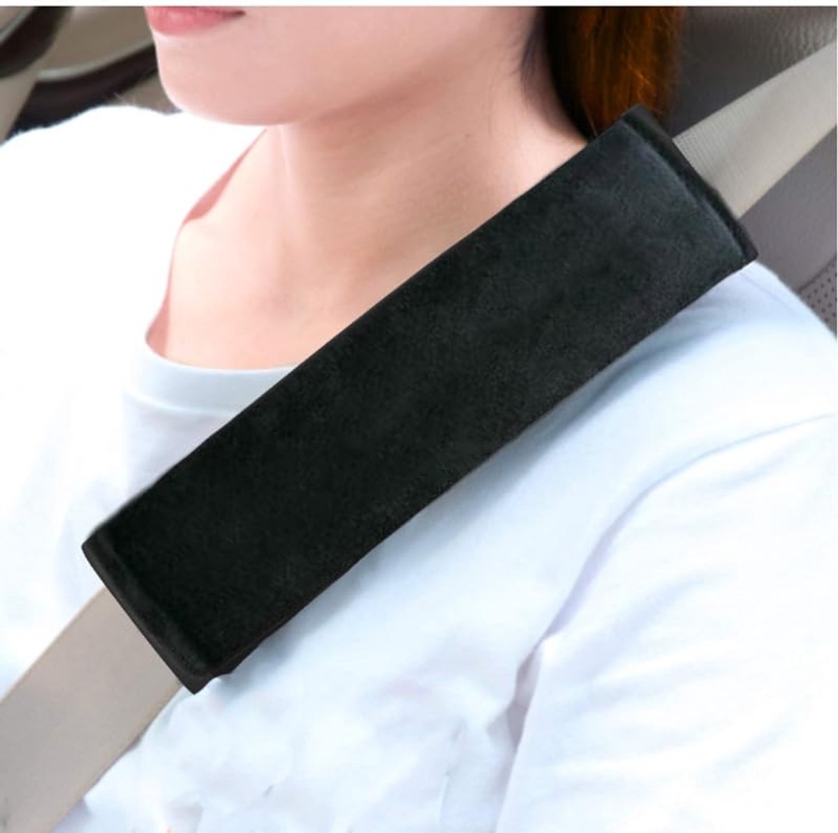 Autogordelhoezen set van 2 - Superzachte schouderpads voor volwassenen en kinderen - Universele veiligheidsgordelhoes voor tas en rugzak