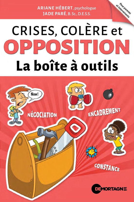 Crises, colère et opposition - La boîte à outils - cover