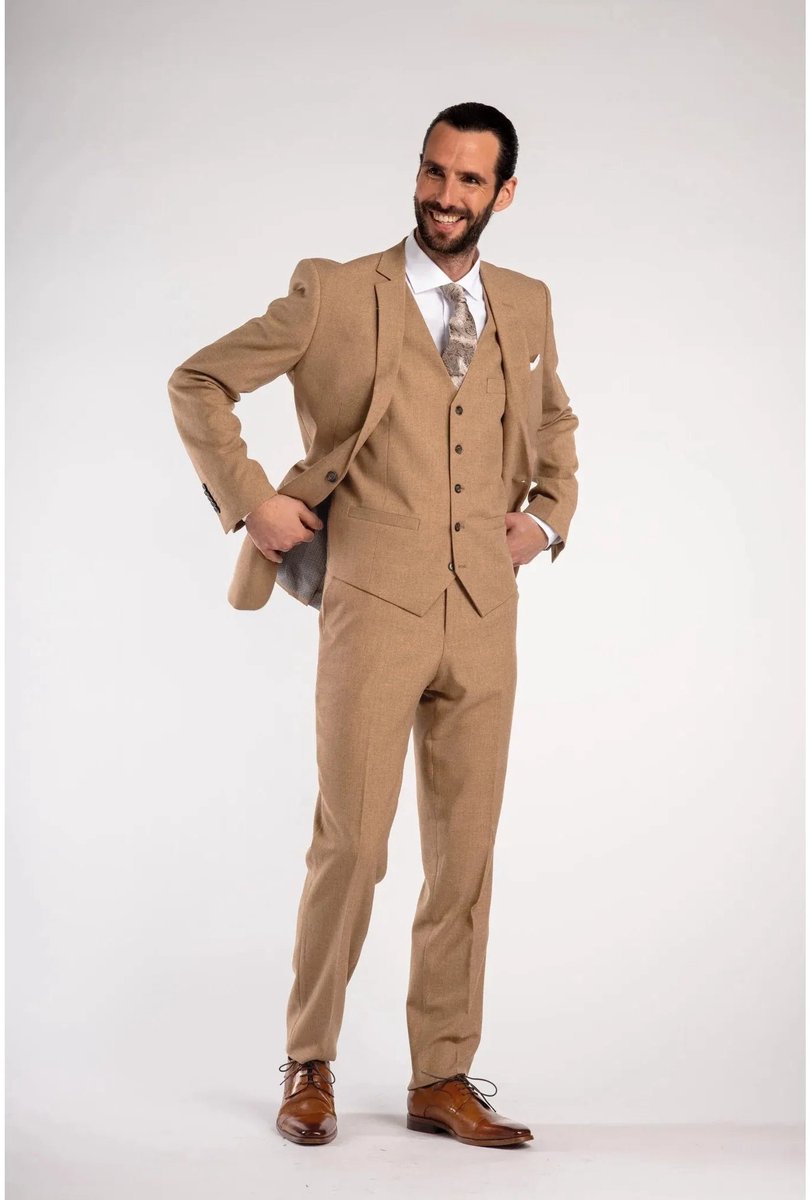 GENTS - Pak camel bruin - Polyester - Bruin - Maat 3XL
