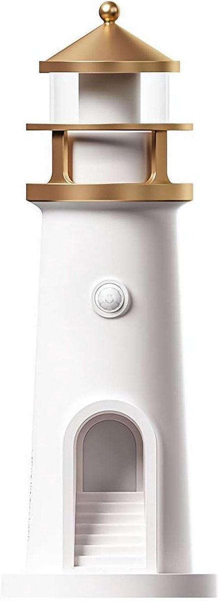 Maanlamp projector nachtlampje - Led Galaxy projector voor kinderen, sfeervolle vuurtoren decor lamp van Sfeez. — afbeelding 2