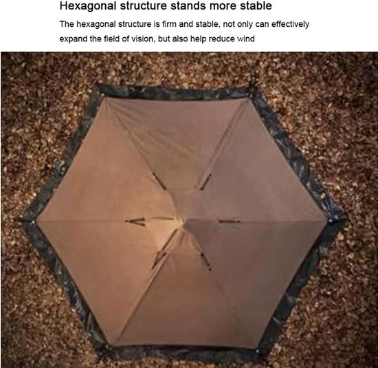 Tente style armée Ares - Compacte & Robuste - Camping