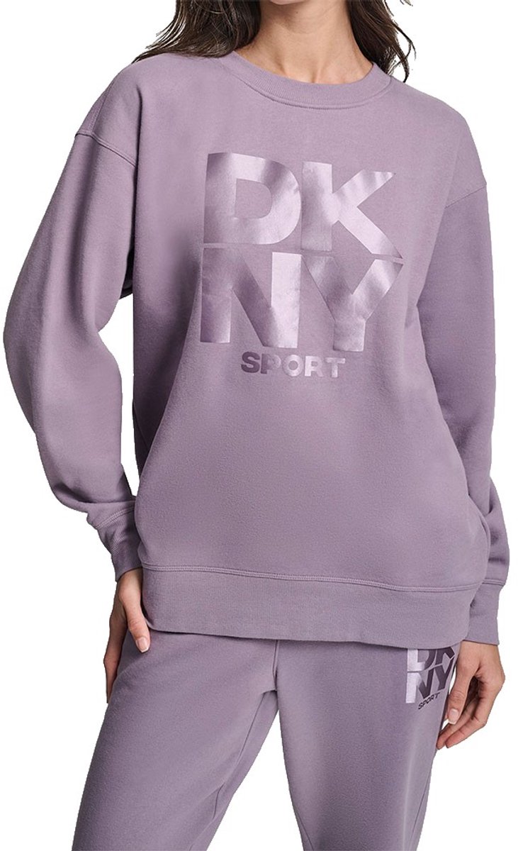 Dkny Dw5800052 Sweatshirt Paars M Vrouw