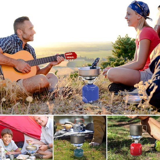 Draagbaar Gaskooktoestel voor Kamperen en Outdoor Activiteiten - Opvouwbaar en Compact van Draagbaar — afbeelding 4