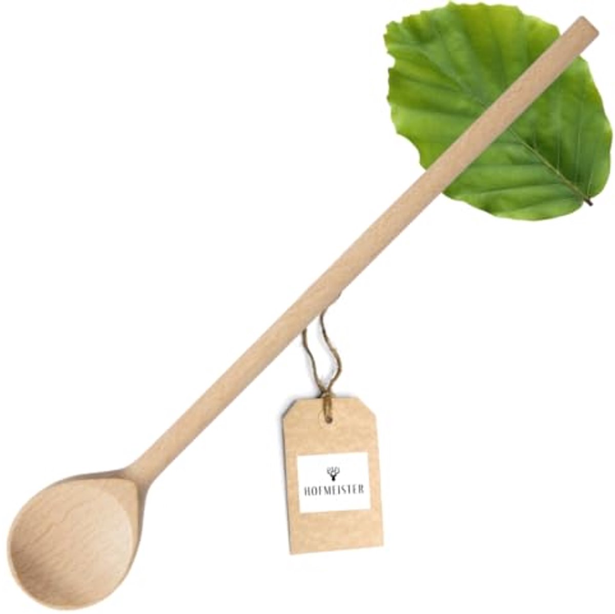 Grote houten kooklepel van 100 cm - Keukenhulp voor koken en bakken