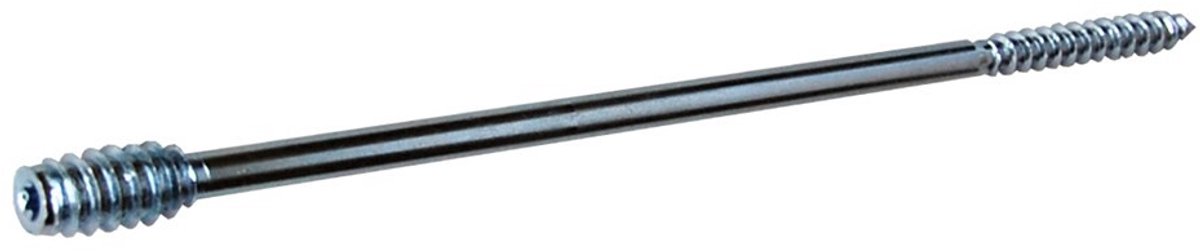 QZ Afstand Stelschroef Torx Verzinkt 6x150mm - 50 stuks
