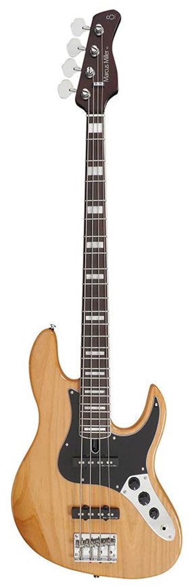 Sire V5.24 A4/NT Marcus Miller 24-fret Passieve 4-snarige Basgitaar Natural