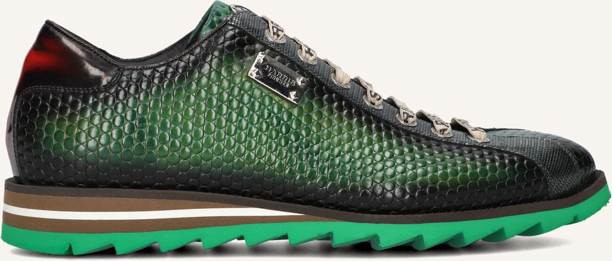 HARRIS 2892 Sneakers - Leer - Heren - Groen - Maat 44