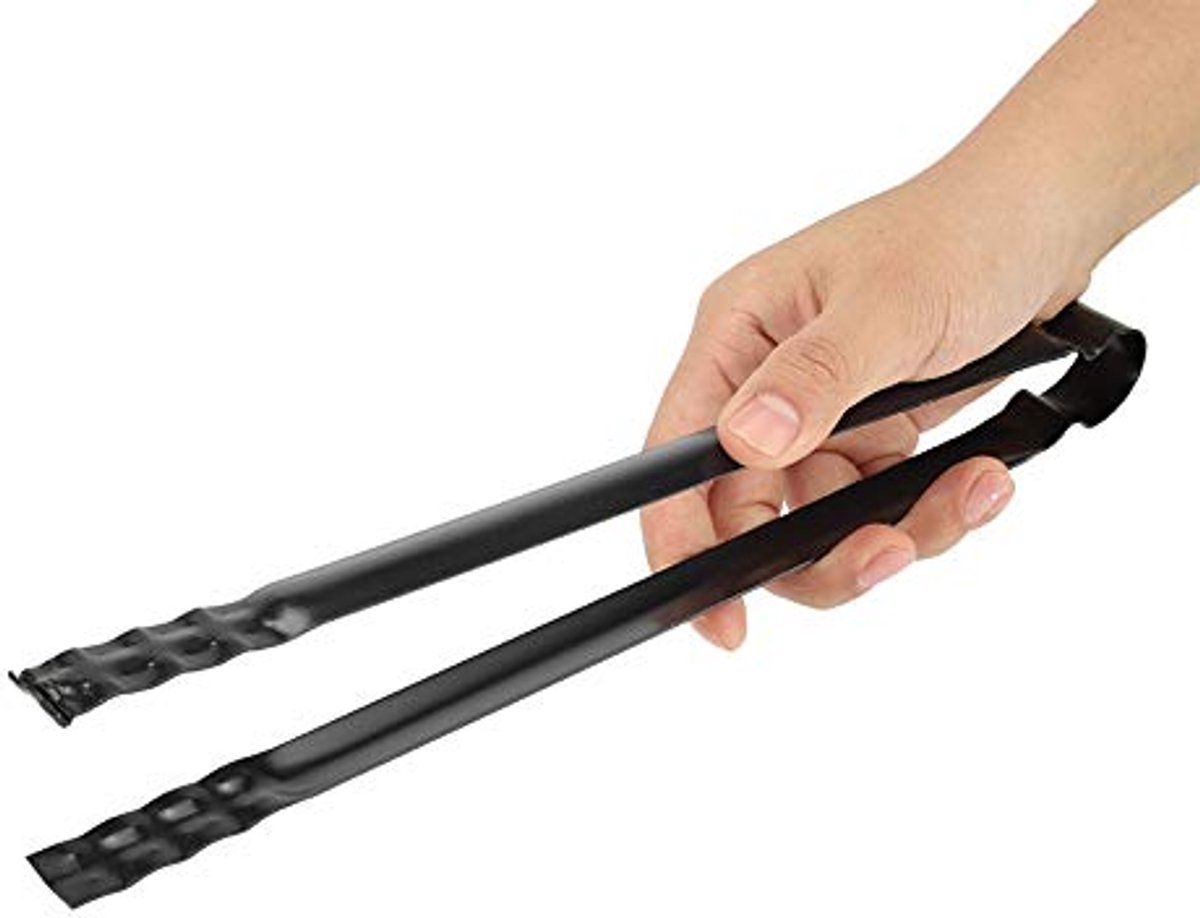Multifunctionele BBQ Cliptang - Houtskool Serveergereedschap voor Grillen