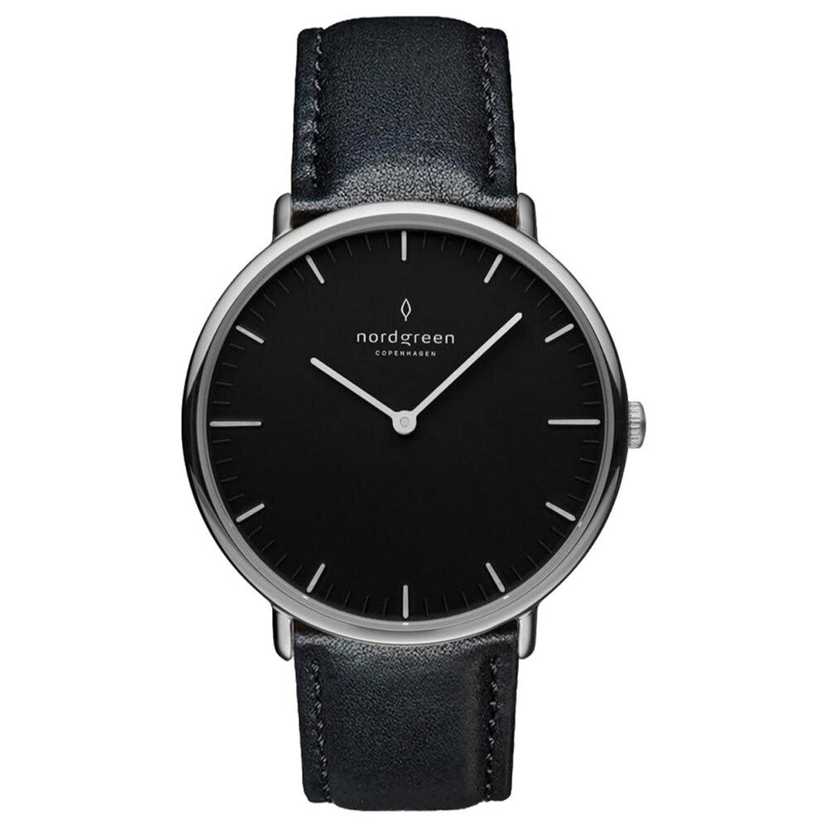 Nordgreen Copenhagen - NR40SILEBLBL - Polshorloge - Heren - Kwarts - NATIVE