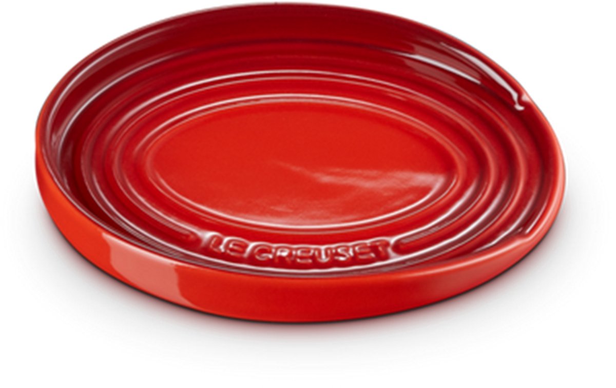 Le Creuset - Lepelhouder ovaal Kersenrood 15cm