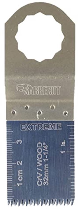 10 x SabreCut PR44L_10 Lames à dents fines 44mm x 68mm compatibles avec Bosch Fein (non StarLock) Makita Milwaukee AEG Batavia Einhell Ergotools Hitachi Ryobi Worx Workzone Multitool Multitool