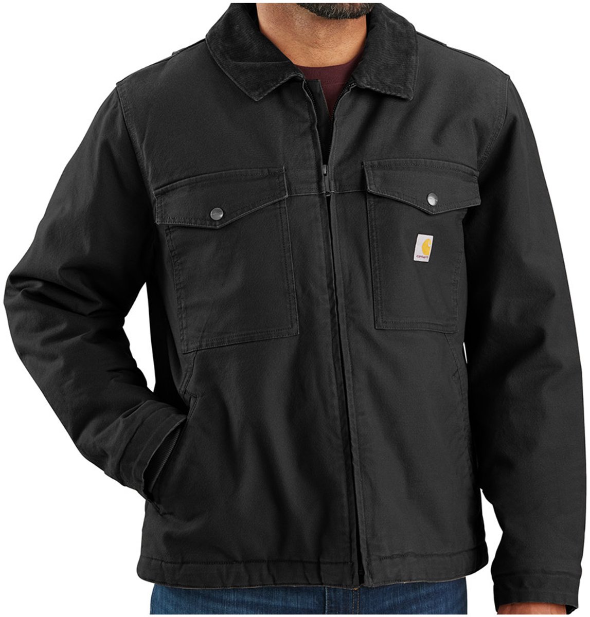 Carhartt Montana Rugged Flex Relaxed Fit Duck Insulated Jasje - Maat L -