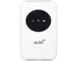 Unlocked 4G Wifi Modem, 300Mbps SIM Card Portable Wireless Router with 3200mAh Battery, Connect Up to 10 Devices, for Travel, Business, Outdoor Streaming