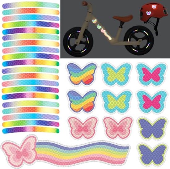 Reflecterende stickers rond kopen