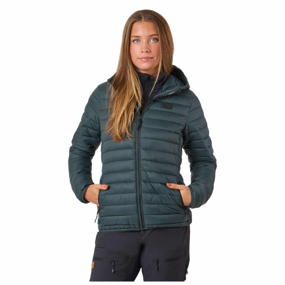 Swedemount Lofoten Hood Jas – Outdoorjas voor dames Groen