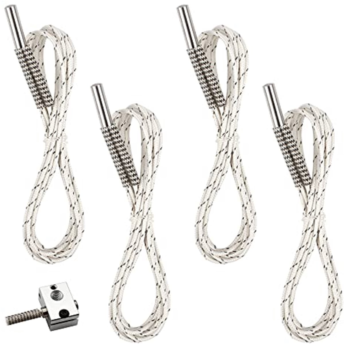 Verwarmingsbuizen voor 3D-printers - 4 stuks, 1m, 24V, 50W