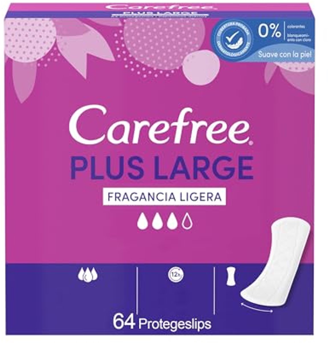 Inlegkruisjes Plus Large Lichte Geur - 64 Stuks voor Dagelijkse Bescherming