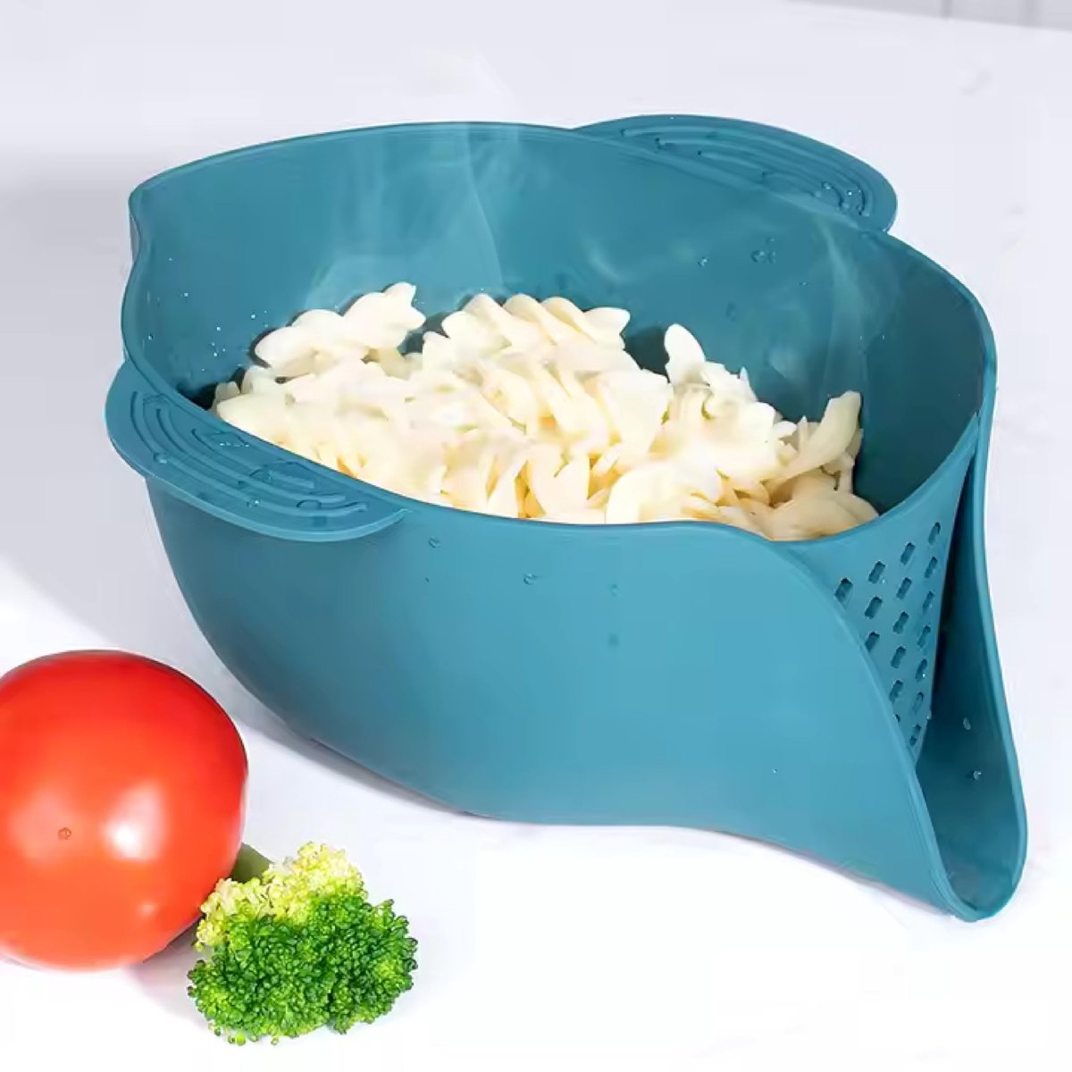 Ibenzoa® Flexibel en hittebestendig keukensieb voor veelzijdig gebruik in de keuken