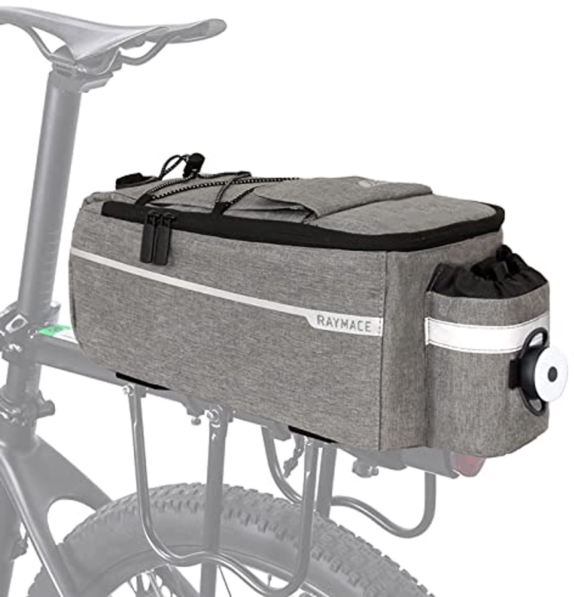 Fiets Achterrek Bag met Achterlicht - Koelere Zak voor Warme of Koude Punten