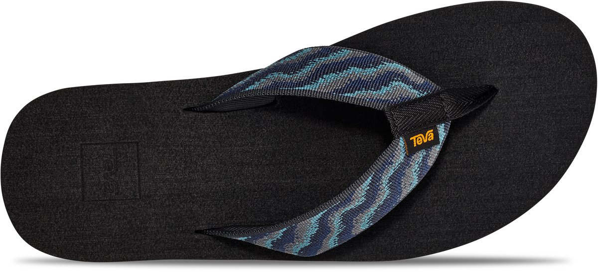 TEVA M Mush II NEON WAVE Heren Slippers NEON WAVE Blauw