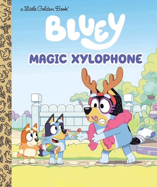Little Golden Book- Magic Xylophone (Bluey)