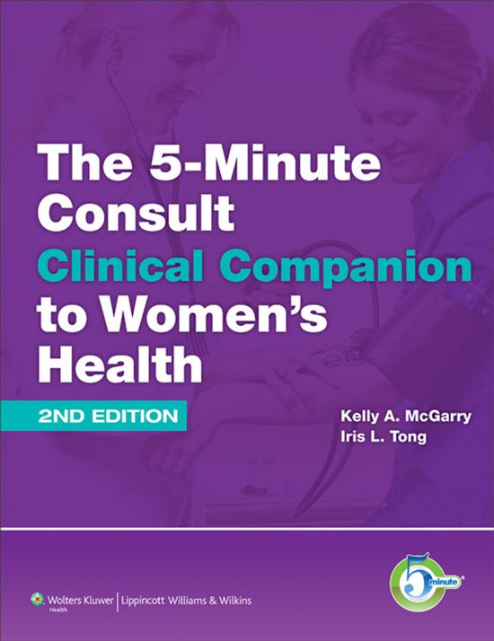 5-Minute Consult Clinical Companion To Women'S Health - cover