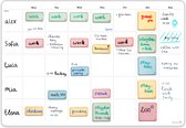 Sticky Whiteboard Familie Weekplanner
