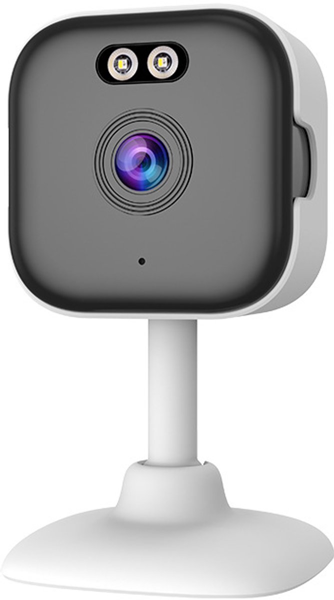 Camera's voor huisbeveiliging binnenshuis, binnencamera, plug-in beveiligingscamera binnenshuis, kleuren nachtzicht, tweerichtingsaudio, AI-bewegingsdetectie, babyfoon(Geen geheugenkaart meegeleverd)