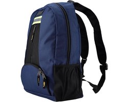 TheLau - Gereedschapsrugzak voor Elektricien en Installateur met Airconditioner vak - Blauw