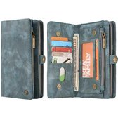 CaseMe Vintage Portemonnee Hoesje Huawei Mate 20 Pro - Blauw