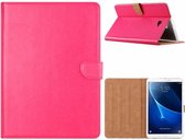 Samsung Galaxy Tab A 10.1 (2016) Roze Booktype Kunstleer Hoesje