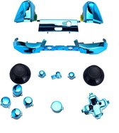 Boutons de manette Xbox One Pro Chrome Blauw