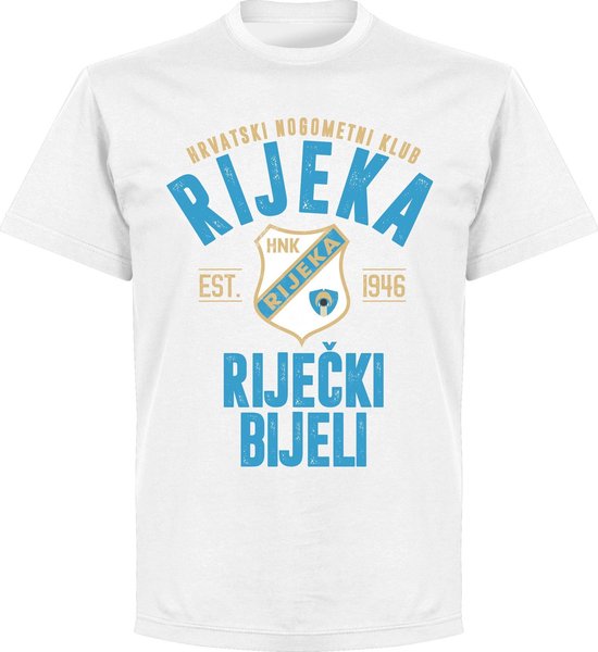 Rijeka Established T-shirt - Wit - XS