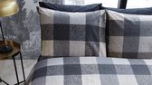 Beddinghouse Beckett Dekbedovertrek - Tweepersoons - 200x200/220 cm - Grey